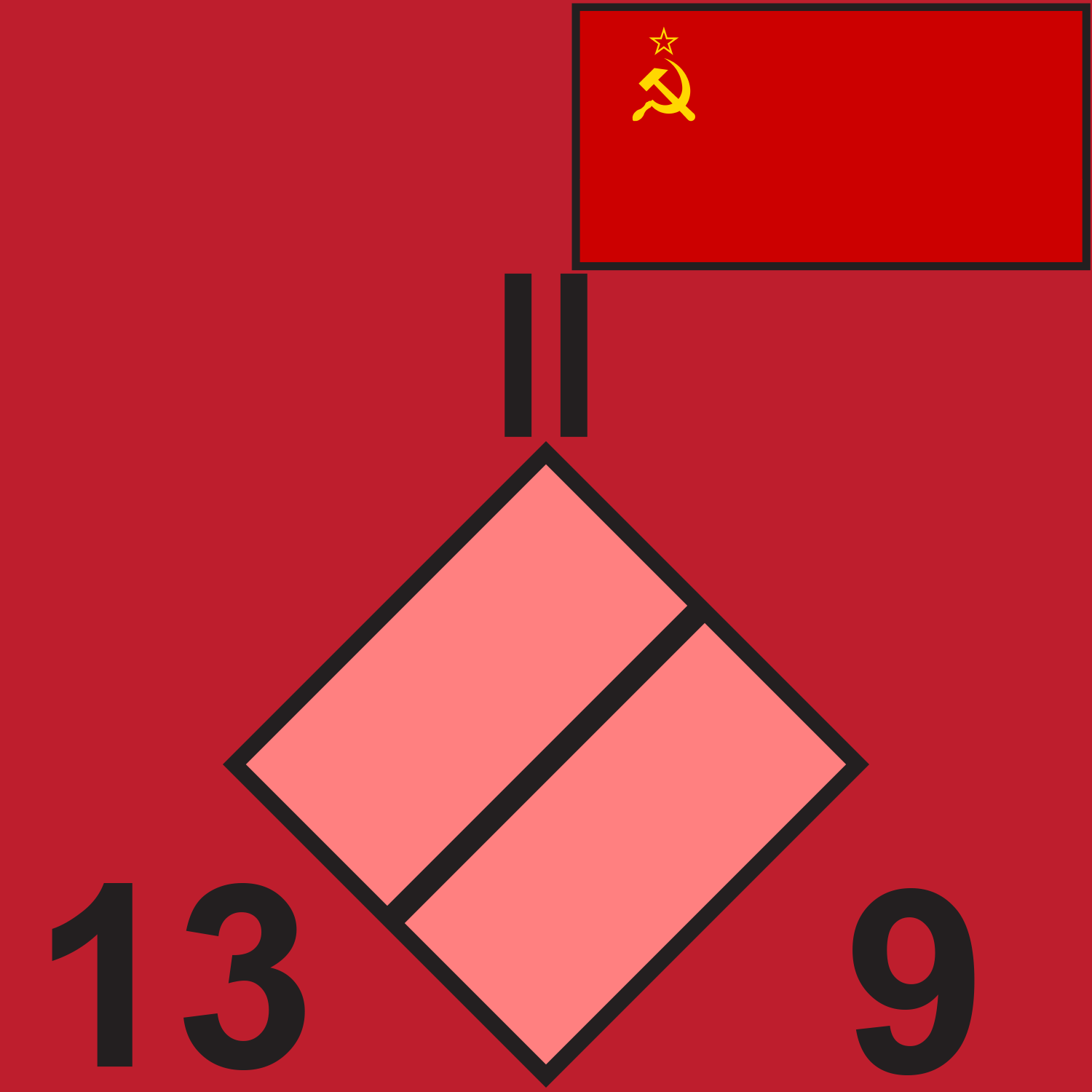RED SOV 13 CAV BN 1989